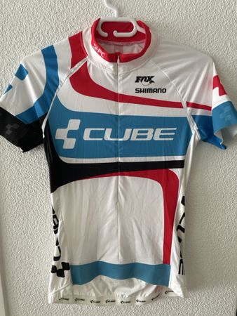 Radtrikot CUBE kurzarm Grösse S guter Zustand