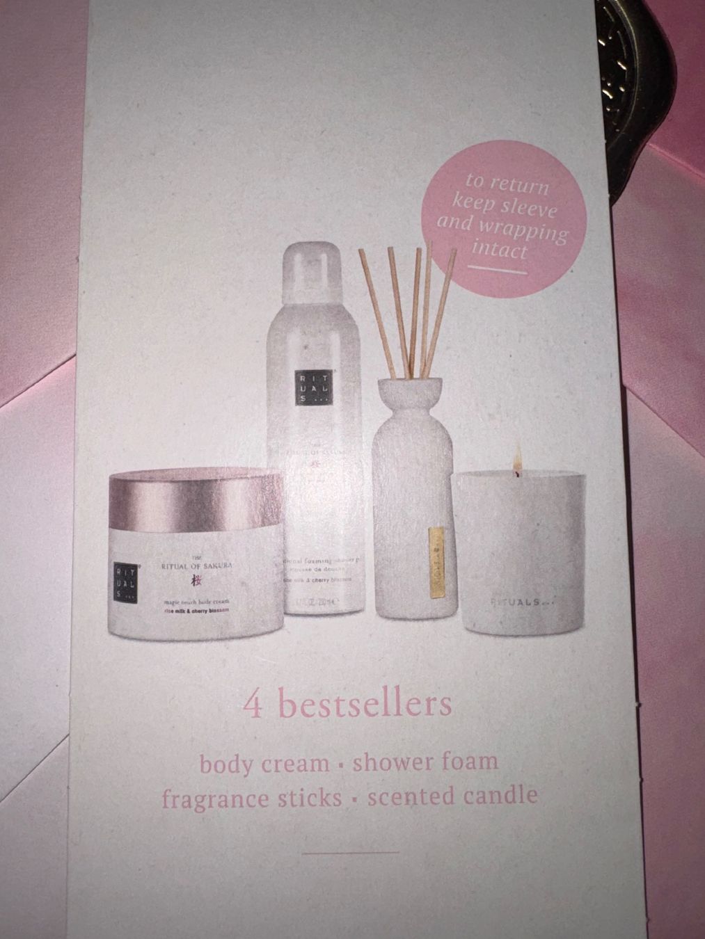 Rituals Idratazione: Rituals Geschenk Set Large Sakura Duft Dusch Creme Kerze – Nuovo e nell'imballaggio originale da Suhr venduto da 1stclass 5