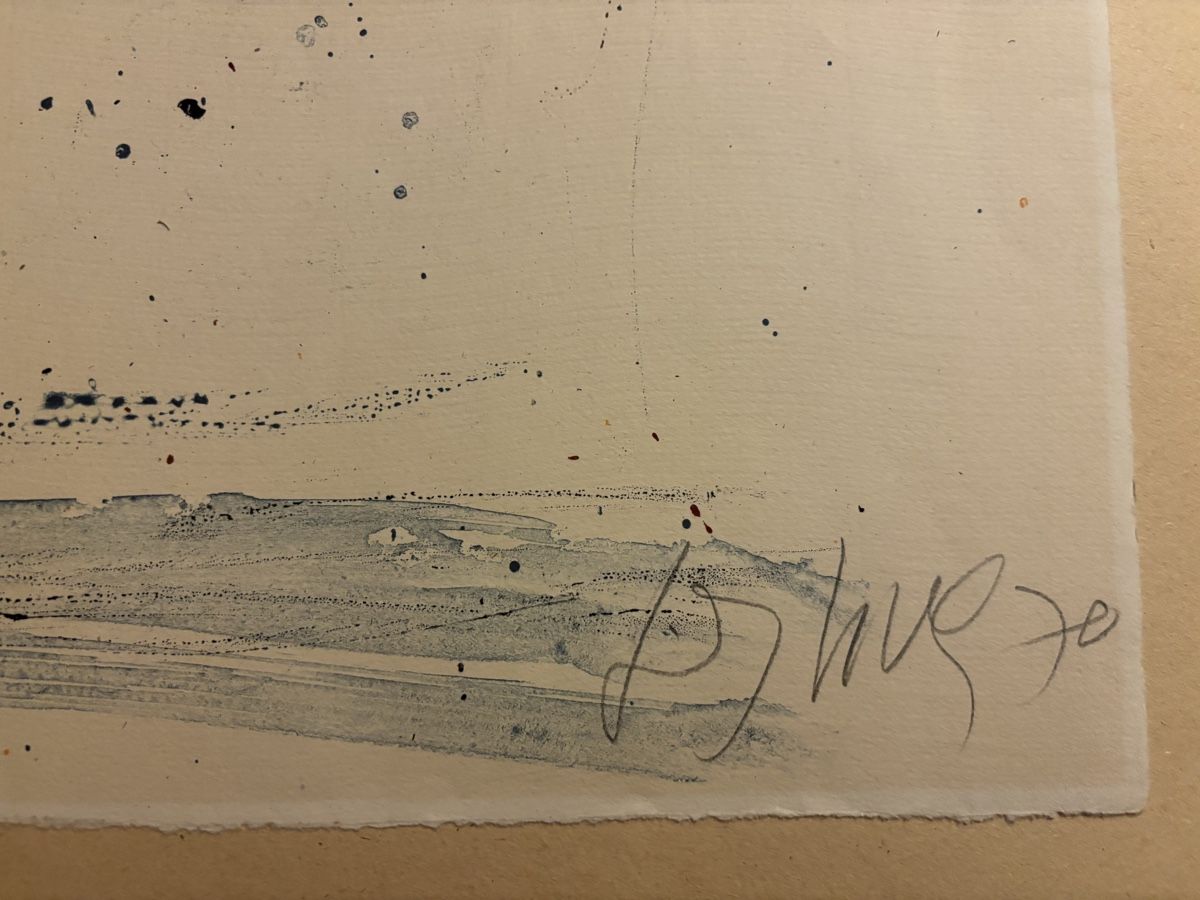 Grafica & Litografie: Fritz Hug Reh Farblithografie - Probe – Usato da Arth venduto da tir_y6zz 1