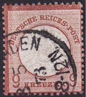 D Reich Brustschild Nr.27 gestempelt Gutes Erhaltung 550 Fr