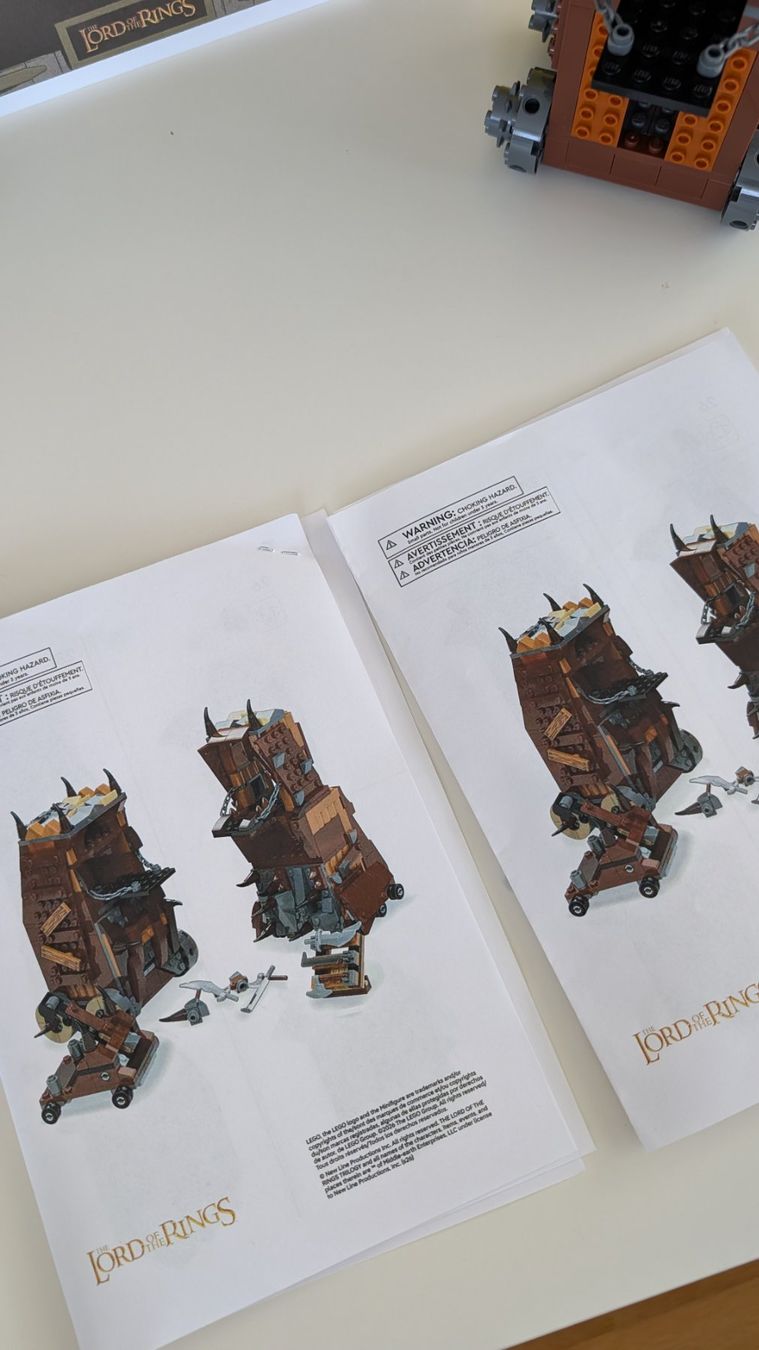 Lego Kit di costruzioni: Lego Herr der Ringe 2x Belagerungsturm mit Poster – Nuovo (secondo la descrizione) da Winterthur venduto da ryb_5py9 6