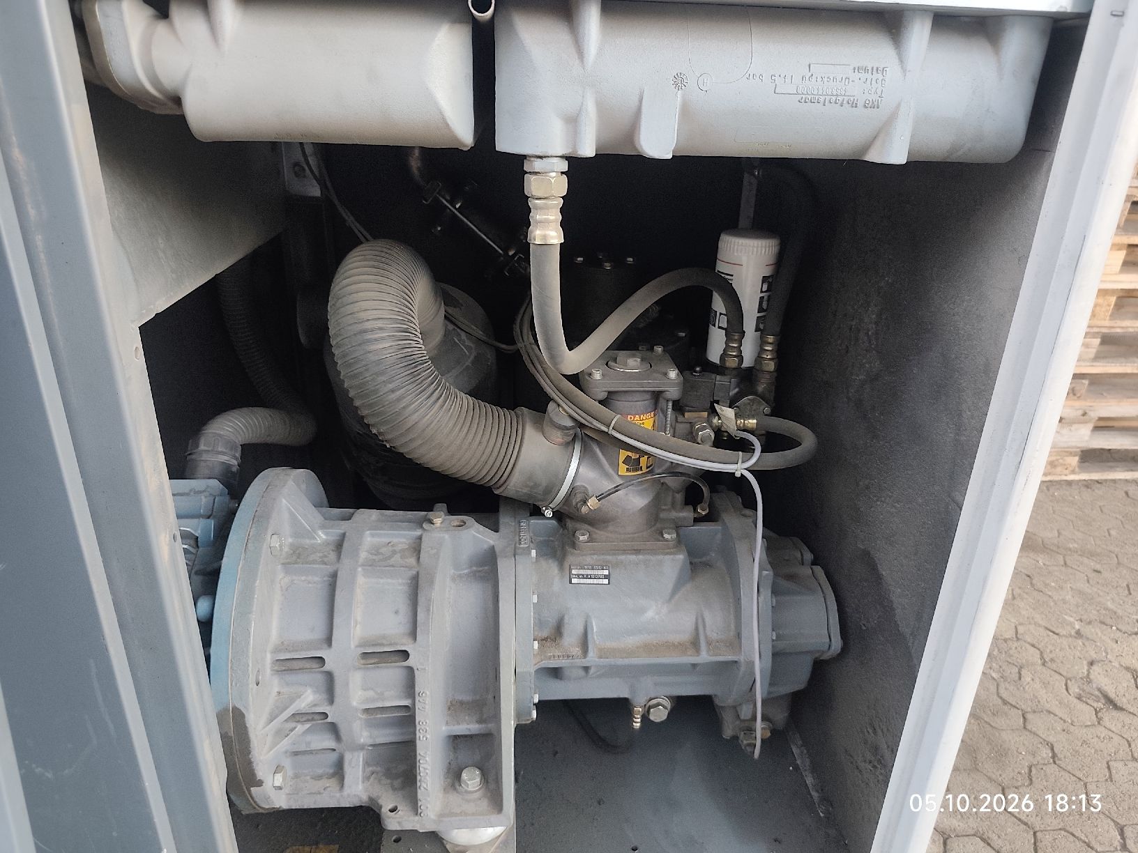 Atlas Copco Kompressoren: Schraubenkompressor Atlas Copco GA55C gebraucht – Gebraucht aus Hinterforst von flo.seg 2