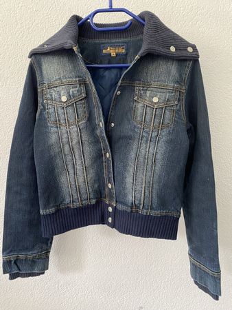 Gefütterte Jeansjacke von Teddy Grösse M