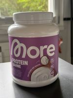 More Nutrition 600g Protein Sahne Pulver Dose 