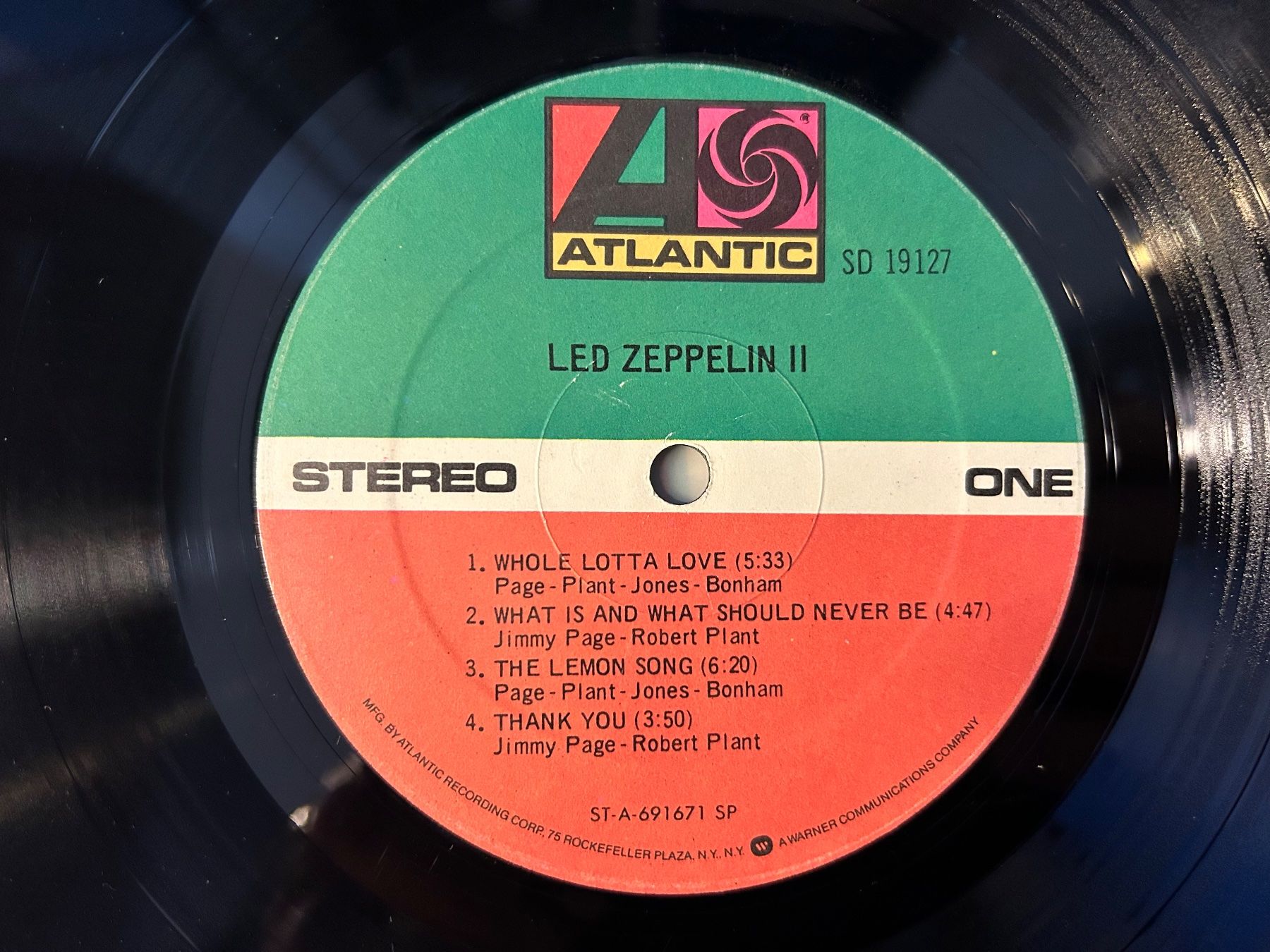 Schallplatten: Led Zeppelin - II LP  Vinyl Klassiker Rock – Gebraucht aus Aesch BL von BlueMusicRecords 5