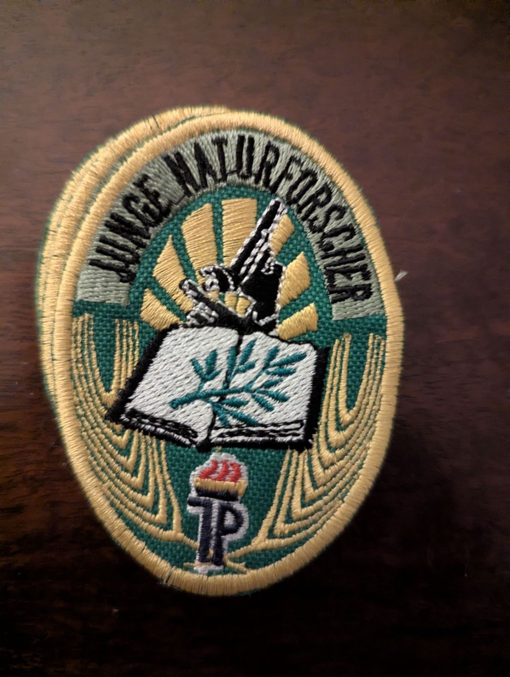 Placchette & Badge: Originale Pfadi Abzeichen "Junge Naturforscher" Top! – Nuovo e nell'imballaggio originale da Kollbrunn venduto da sos-pc-teams