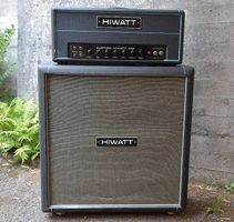 HIWATT CUSTOM 100 Jg. 1972 mit Box 1974, Top Vintage