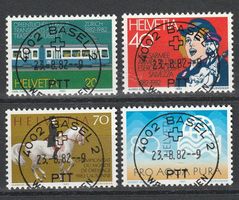 1982 Sonderpostmarken II  ET - Vollstempel BASEL 2