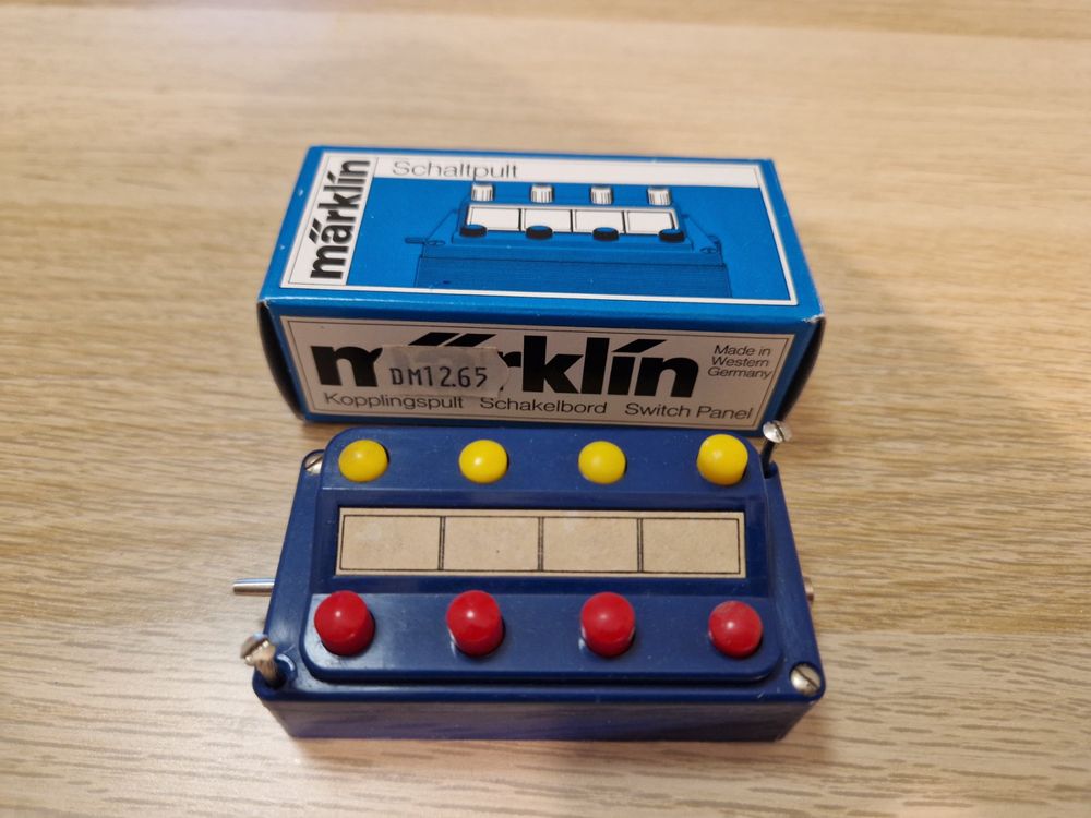 Pupitre De Commande Märklin 7210 Ho 1/87 - Échelle 1:87 - Occasion Très Bon État - Allemagne