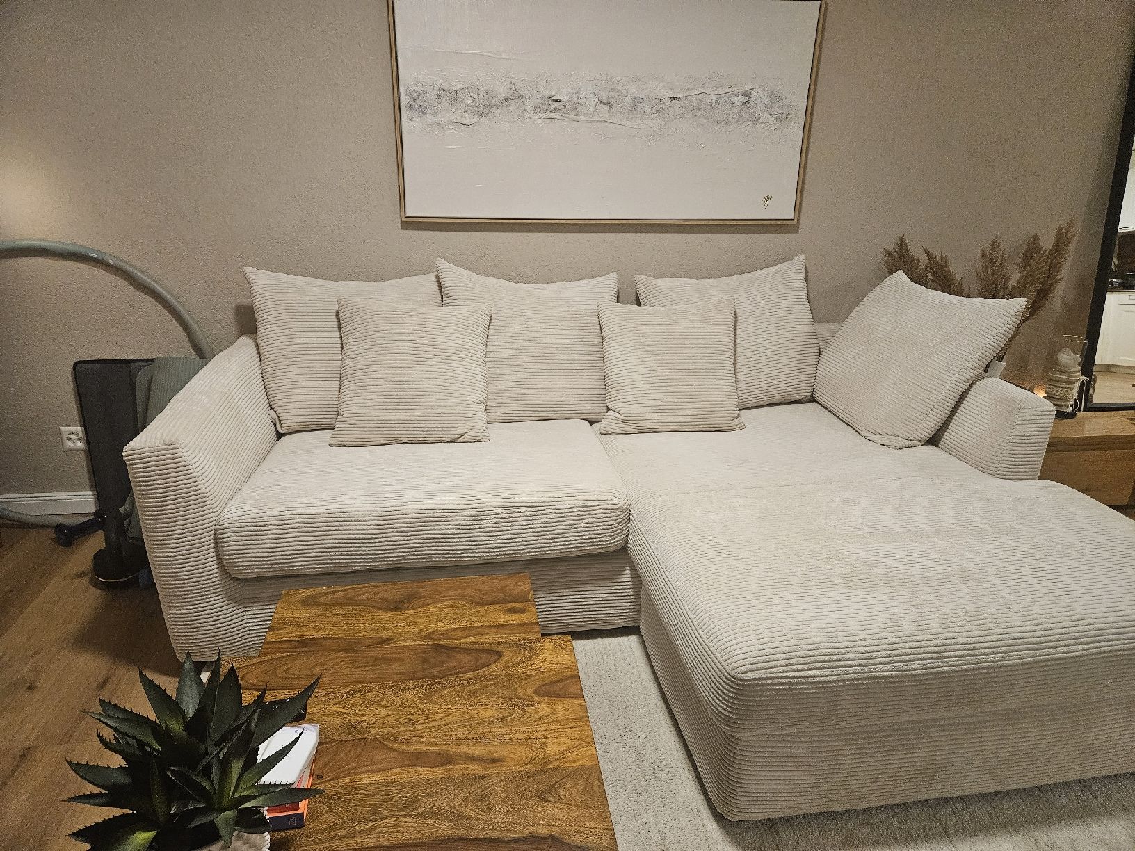 Divani: Wohnlandachaft /Sofa Beige – Usato da Rothenburg venduto da radisli02 1