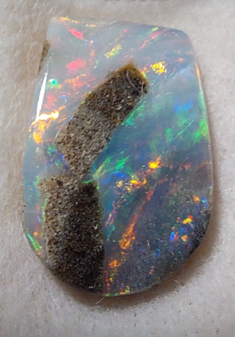 Edelsteine: Opal, 7.60ct, spezielle Form – Gebraucht aus Klingnau von Tamina5 1