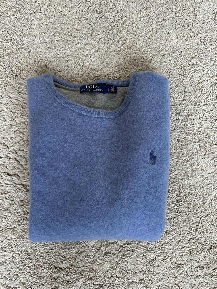 Ralph Lauren Pullover & Sweatshirts: Vintage Polo Ralph Lauren Wollpullover, Hellblau, Gr. S! – Gebraucht aus Basel von Oloir 6
