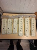 Steckdosen-Leisten, S-Electro, Set mit 6 Stück, wie Bild