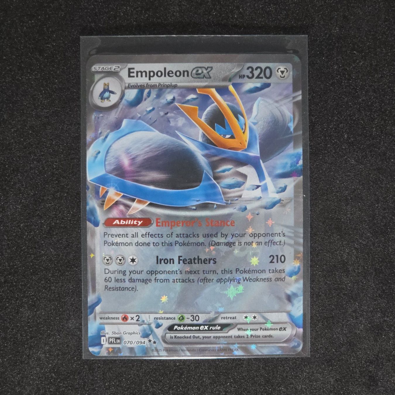 Pokémon Carte collezionabili: Empoleon ex - PFL-70 – Nuovo (secondo la descrizione) da St. Gallen venduto da CardZelo