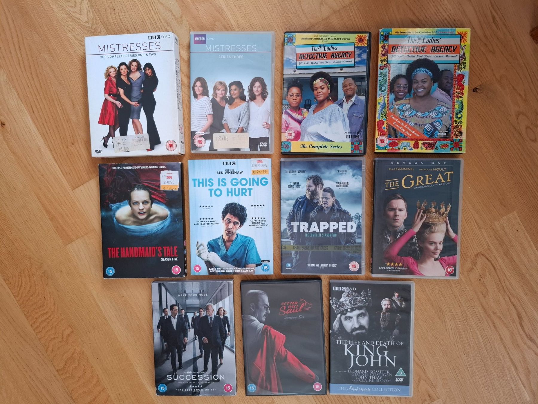 Tutti i DVDs: Lot de 11 DVD divers – Usato da Neuchâtel venduto da Grandloupblanc