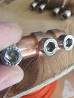 AF Messtrennstelle, Draht Ø 6-9 mm/Seil 50mm²  Trennklemme