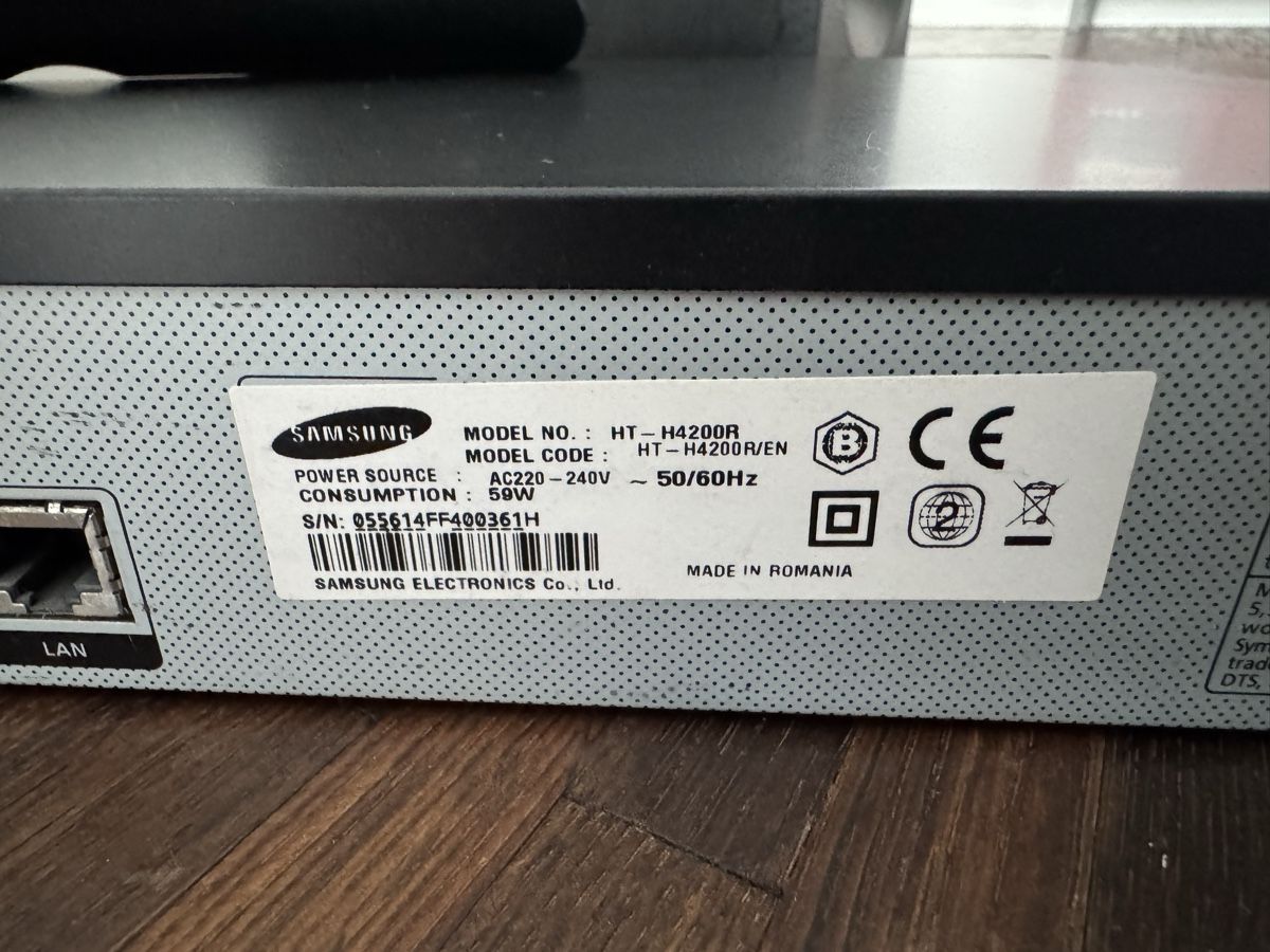 Samsung Heimkino: Blueray DVD Soundsystem Heimkino Homecinema – Gebraucht aus Hünenberg See von GerryL 5