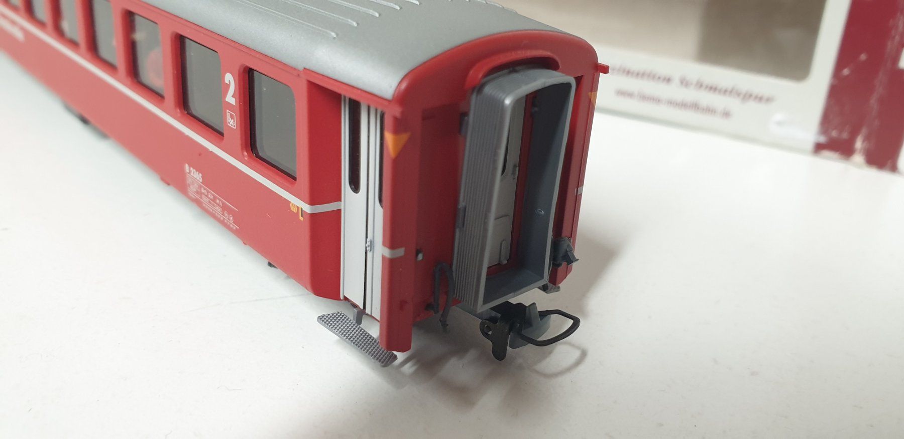 Bemo Modellini di ferrovie: Bemo RhB  Personenwagen Refit 3250 135 – Nuovo (secondo la descrizione) da Geroldswil venduto da TopTrain54 5
