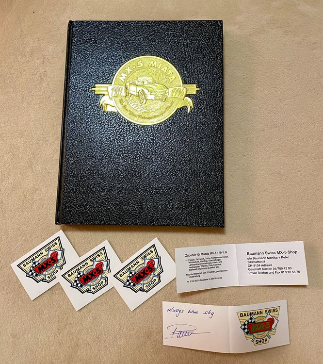 MX 5/Miata 1989 1994/Limitiertes/Handsiegniert 1 Ausgabe (Gebraucht