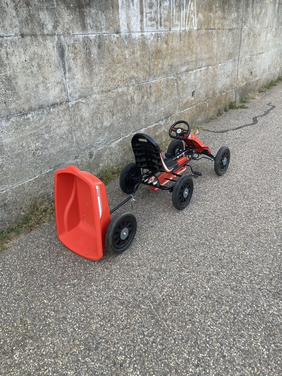 Fahrzeuge für Kinder: Go-Kart mit Anhänger – Gebraucht aus Aegerten von leiserp 4