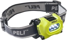 L PELI Stirnlampe gelb 3-AAA,