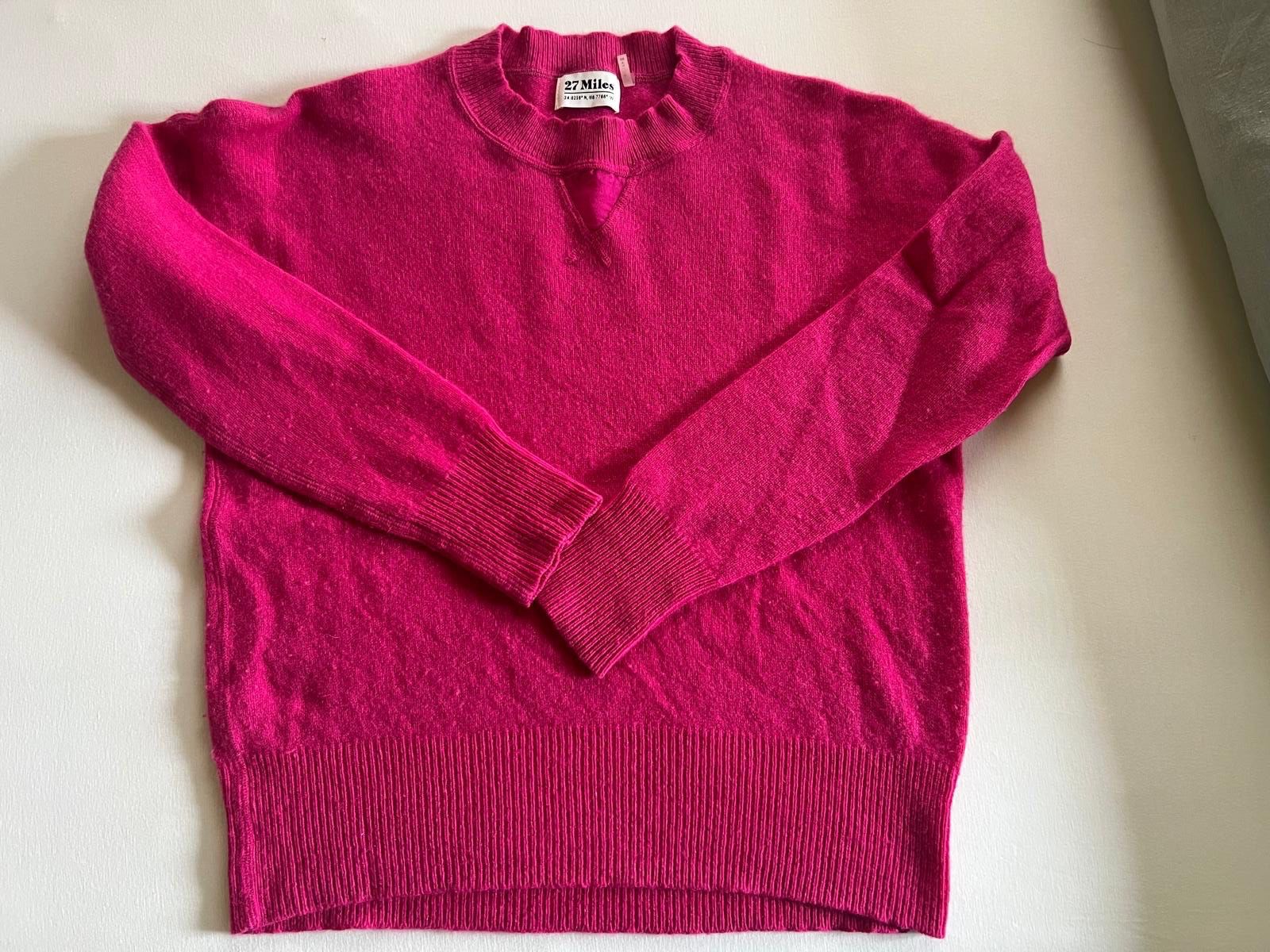 Pullover & Sweatshirts: Pullover Kaschmir, 27 Miles, Pink Grösse XS – Neu (gemäss Beschreibung) aus Feusisberg von SwissCloset