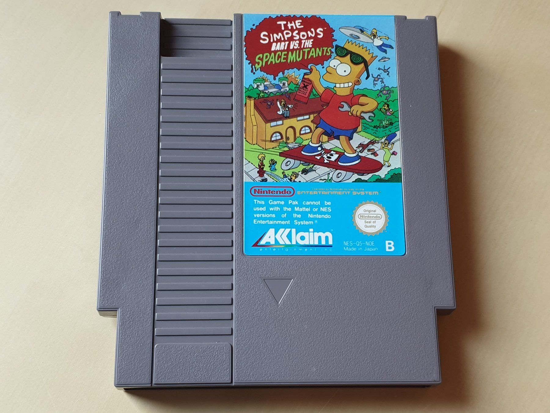Nintendo Giochi: The Simpsons Bart vs the Space Mutants – Usato da Stansstad venduto da collectorsshop