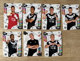 Brack super ligue  7 cartes du FC Lugano 37-38- 39-42-45-47