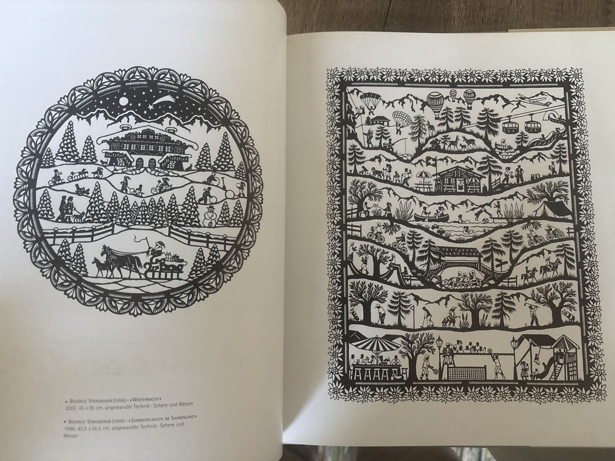 Livres: Schweizer Scherenschnitte Buch von Tradition zur Moderne – D'occasion à Schaffhausen par Reporter 6