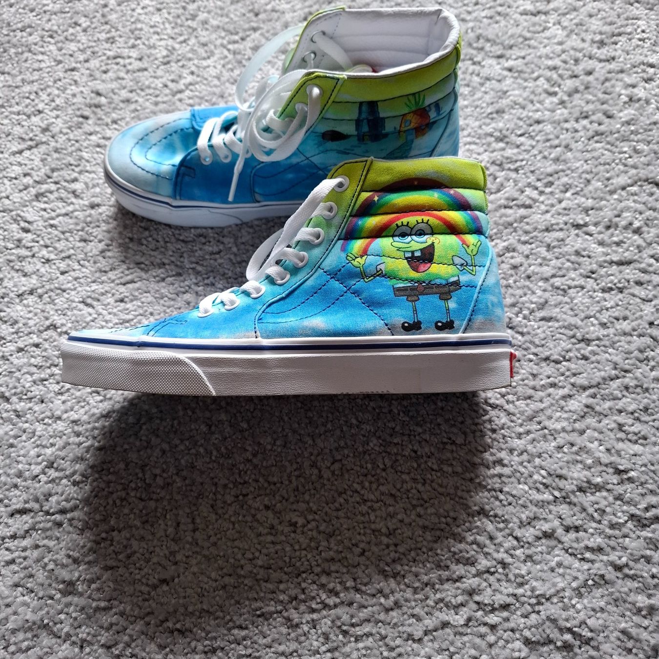 Vans Scarpe da uomo: Vans Sk8 Hi Spongebob Squarepants Bikini Bottom – Nuovo (secondo la descrizione) da Hombrechtikon venduto da Tinea82 1