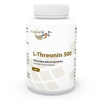Vita World L-Threonin 500mg 120 Kapseln