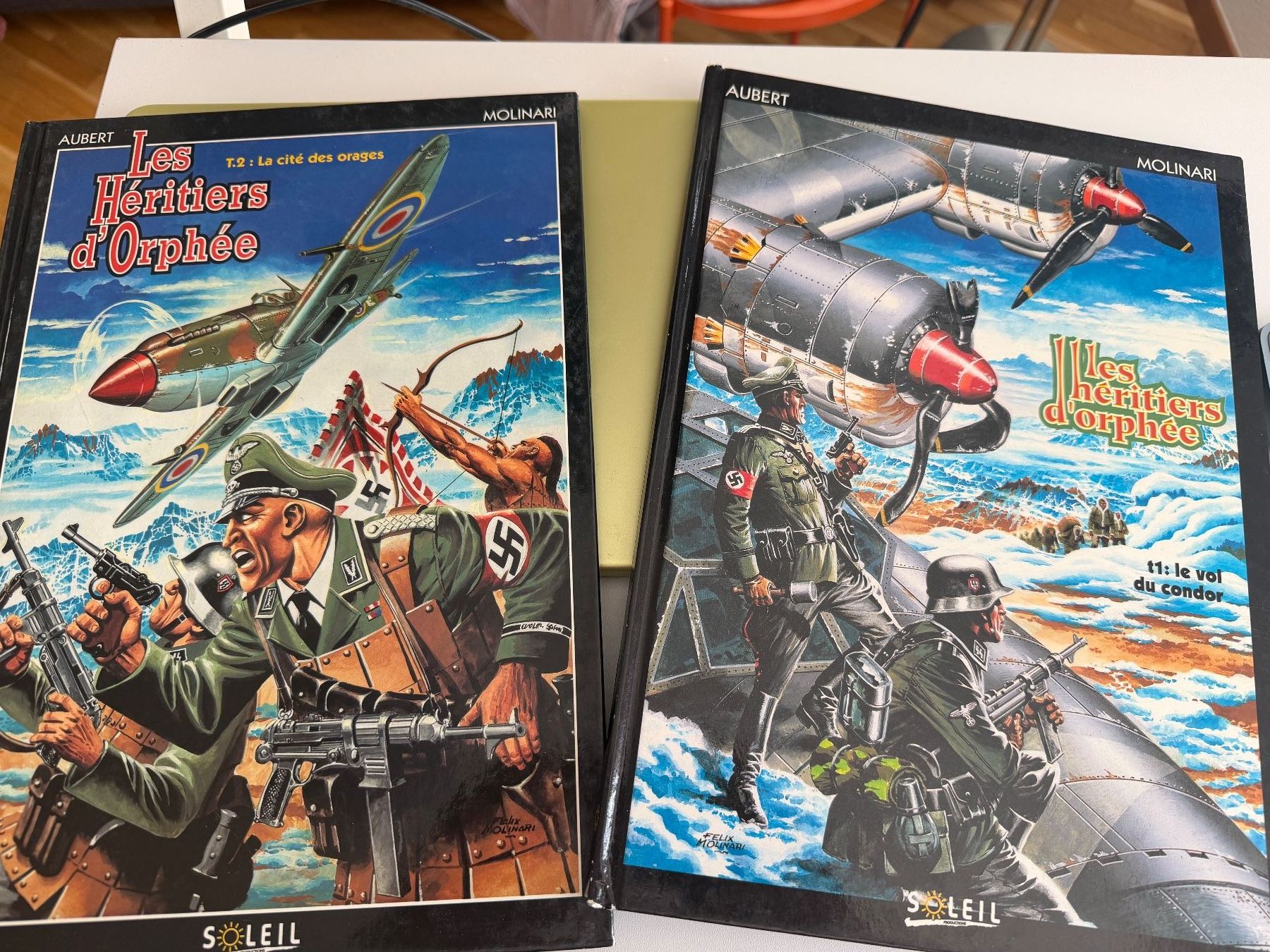 Fumetti: Les Heritiers d'Orphée volumes 1 et 2 – Usato da Fribourg venduto da J334455