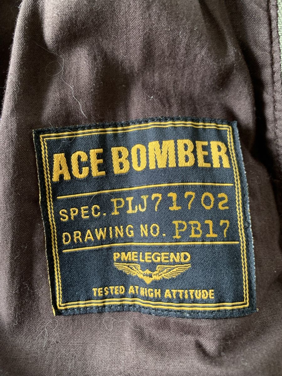 PME Legend Giacche: PME Legend Ace Bomber Lederjacke, Gr. L – Usato da Madiswil venduto da fip_bcv7 2