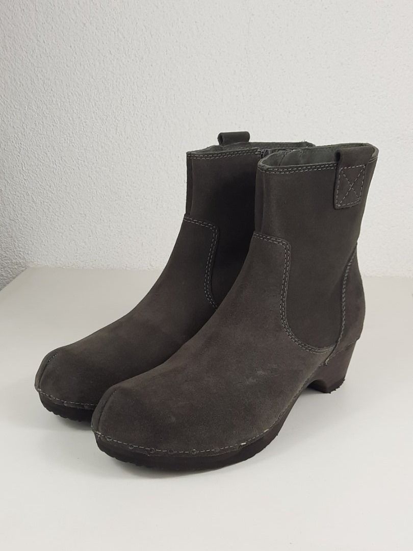Softclox Damenschuhe: SOFTCLOX XANDRA robuste Velours Stiefeletten granit Gr. 40 – Neu und originalverpackt aus Seuzach von VT-Collections1 7