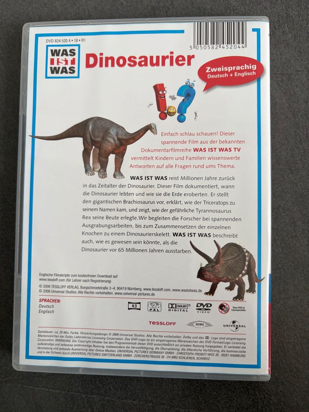 Alle DVDs: DVD Was ist was, Dinosaurier – Gebraucht aus Beinwil am See von den_p9db 1