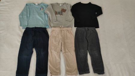 Kinderkleidung Set 6 Teile Grösse 98/104 guter Zustand