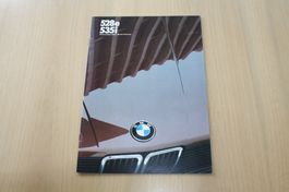 BMW 528e 535i USA Prospekt 1985