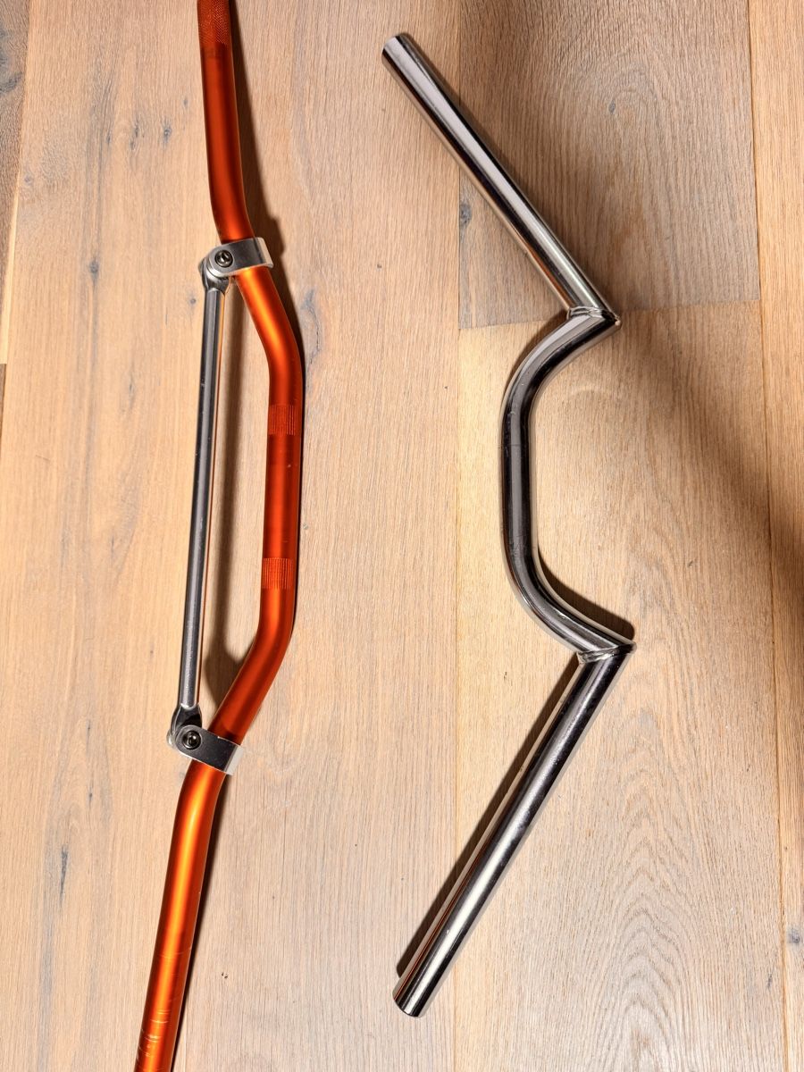 Ciclomotori: Mofa Lenker Set Orange & Chrom, Top Zustand! – Usato da Wichtrach venduto da Zaht 3
