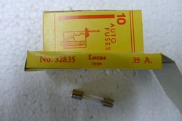 Autosicherungen 35 A No. 32835 10 Stck pro Schachtel. neu