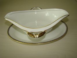 Sauciere K & A Krautheim Selb Bavaria , Golddekor, Vintage