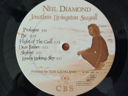 Neil Diamond - Jonathan Livingston Seagull LP, Top!