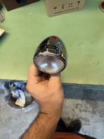 Fahrradlampe Fako Holland verchromt Vintage