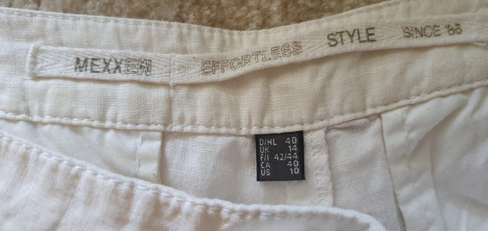 Mexx Pantaloni: Mexx Leinenhose, Grösse 40 – Nuovo (secondo la descrizione) da Unterentfelden venduto da LookoutMt 4