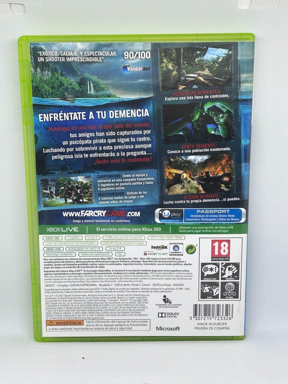 Microsoft Giochi: Far Cry 3 per Xbox 360 - PAL ES – Usato da Giubiasco venduto da LorisVale 1