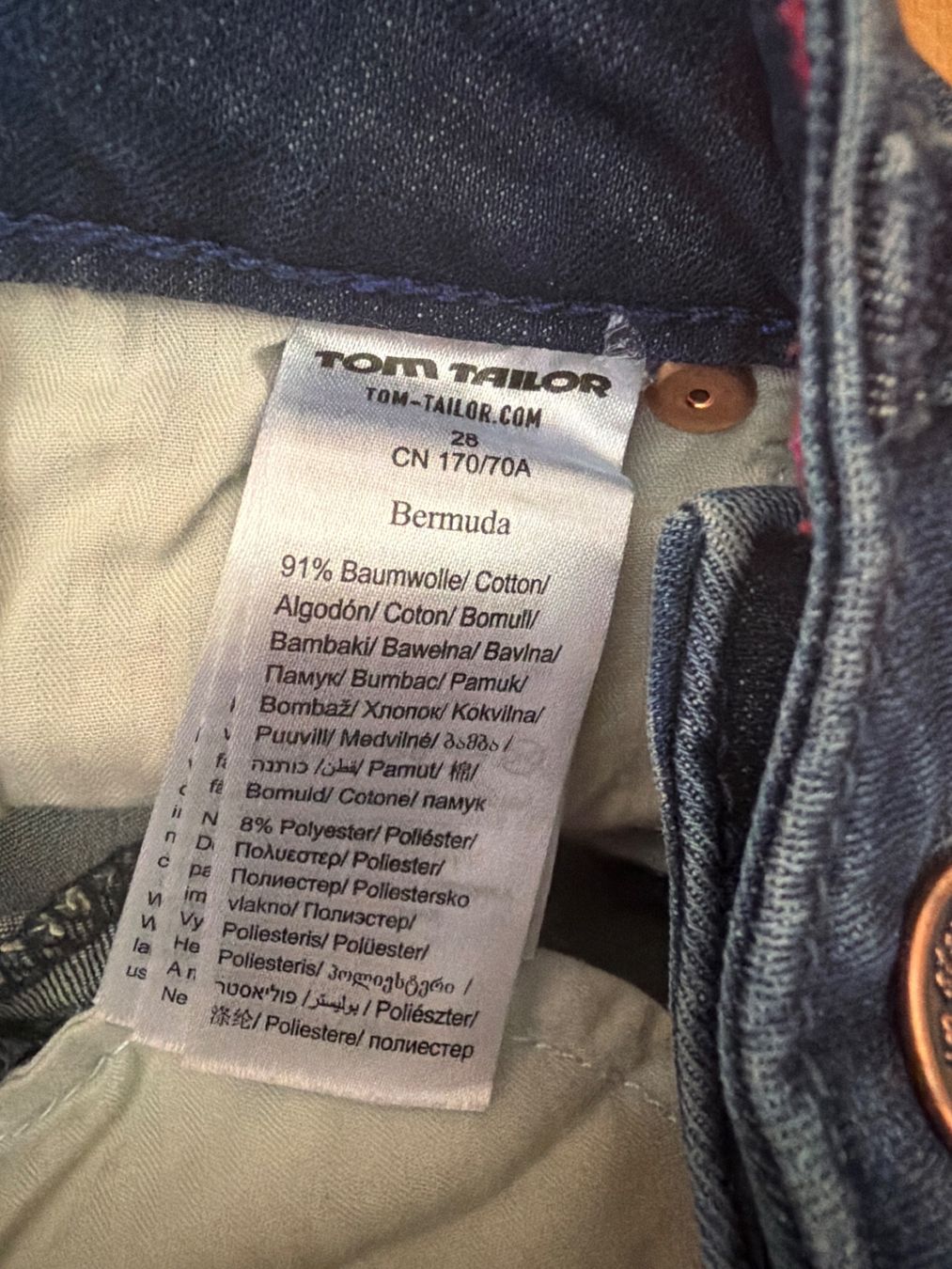 Tom Tailor Pantaloni: shorts tom tailor – Nuovo (secondo la descrizione) da gurzelen venduto da malu04 4