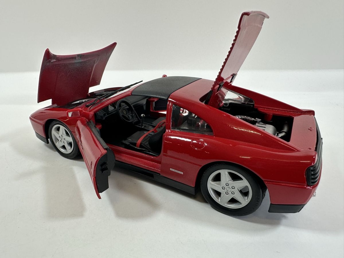 Maisto Modellini d'auto: Ferrari 348ts 1:18, rot, MAISTO – Usato da Zofingen venduto da rf9_x2xt 4