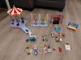 Playmobil Jahrmarkt Chilbi Rummel guter Zustand