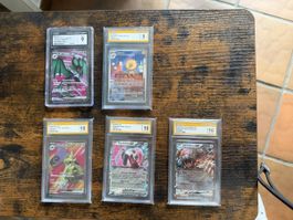Pokémon-Slabs Set Japanisch/Deutsch