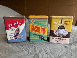 Dosen aus Alu im Retro-Design