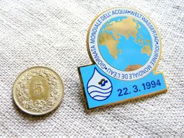 ❗ 22.03.1994 Weltwassertag Journée Eau  +Versand Pin M10A.5